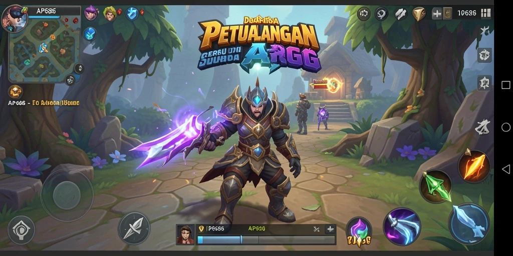 Tampilan gameplay ARPG yang mendebarkan dan menawan.