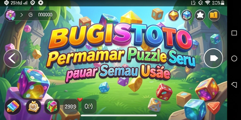 Tampilan gameplay BUGISTOTO yang menantang dan menarik.