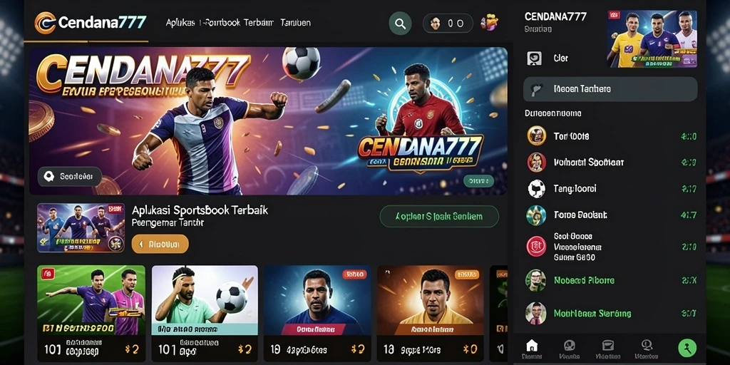 Tampilan gameplay CENDANA777 dengan opsi taruhan yang menarik.