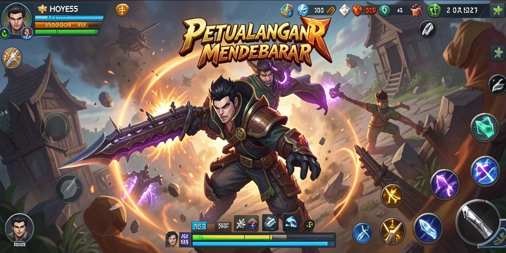 Tangkapan layar menunjukkan intensitas gameplay Action yang mendebarkan.