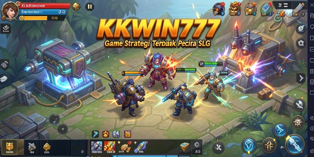Screenshot gameplay KKWIN777 menunjukkan aksi strategi yang mendebarkan.