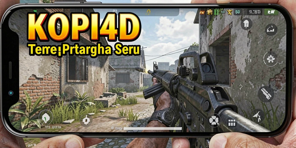 Screenshot gameplay KOPI4D dengan grafis menawan dan aksi FPS yang intens.