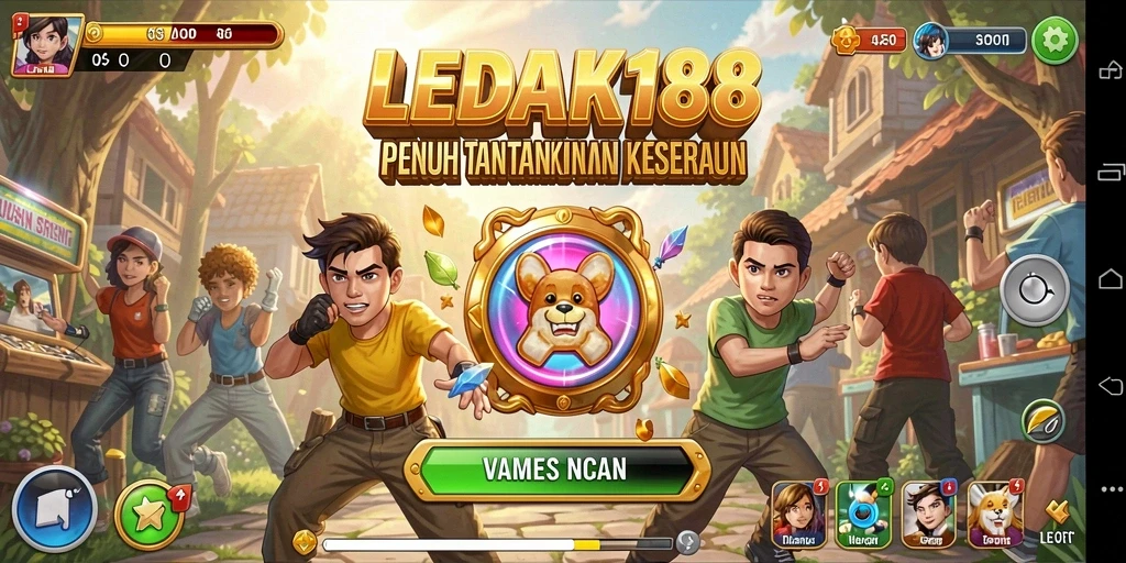 Gameplay LEDAK188 yang seru dan penuh tantangan.