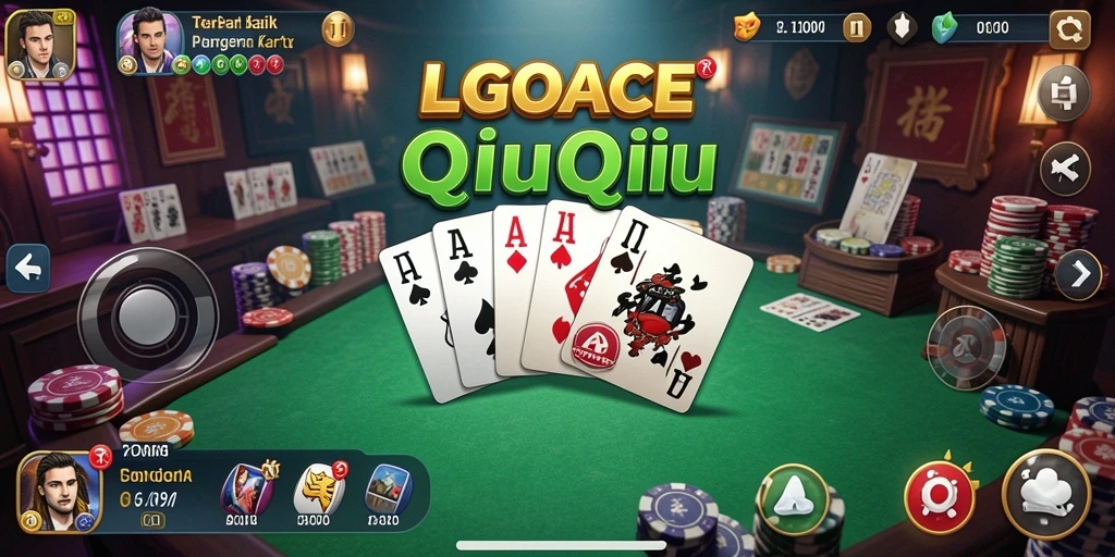 Screenshot gameplay QiuQiu yang menampilkan keseruan permainan.
