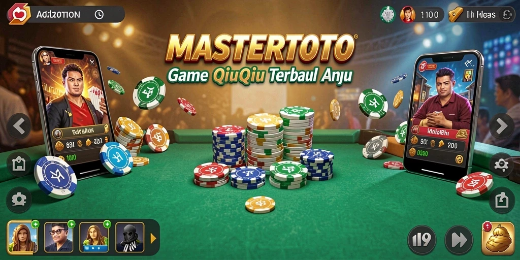 Screenshot gameplay MASTERTOTO yang menampilkan keseruan QiuQiu.