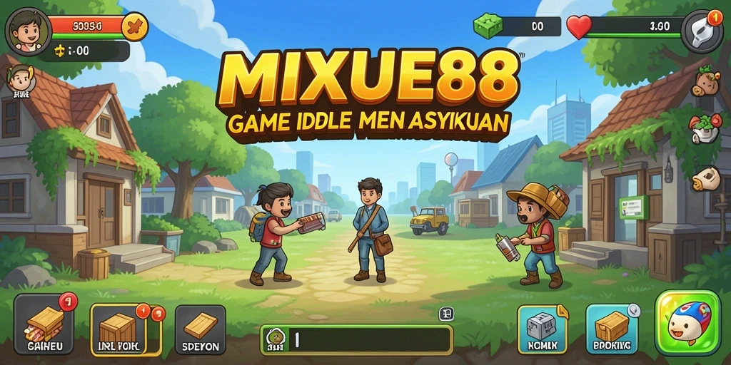 Tampilan gameplay MIXUE88 yang ceria dan menarik perhatian.