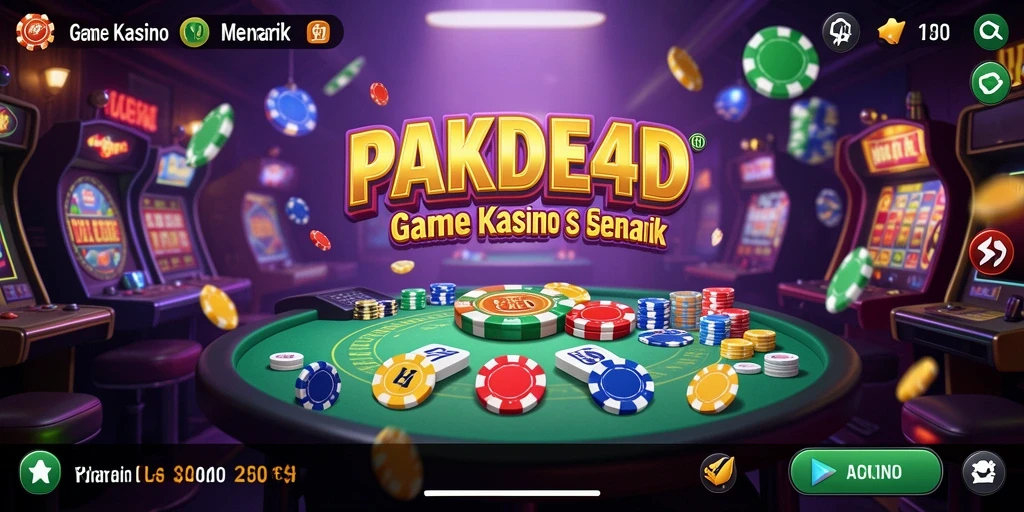 Tampilan screenshot PAKDE4D menunjukkan antusiasme permainan Kasino yang nyata.