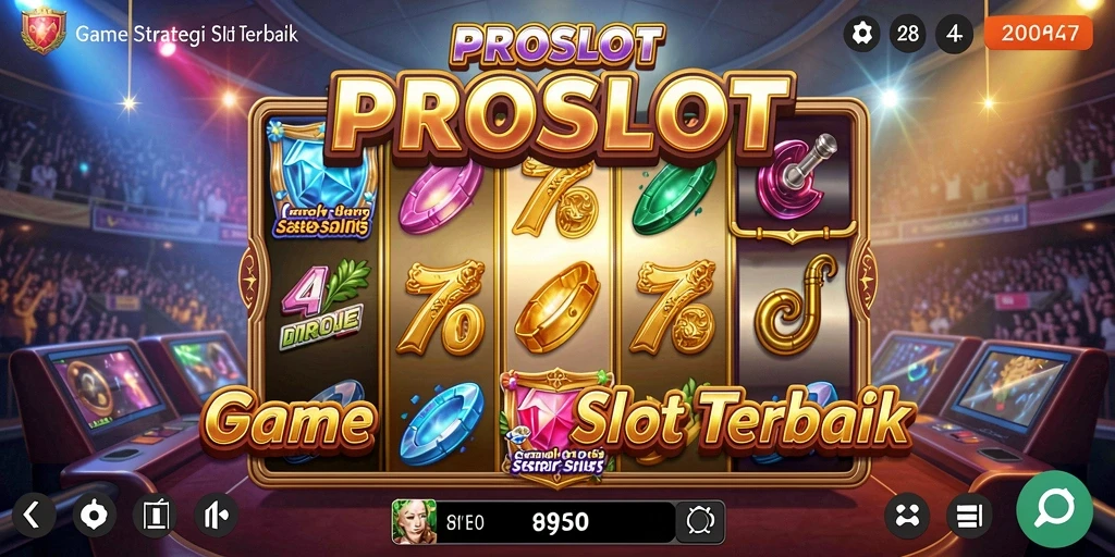Tampilan gameplay <strong>PROSLOT</strong> yang memikat dalam dunia slot.