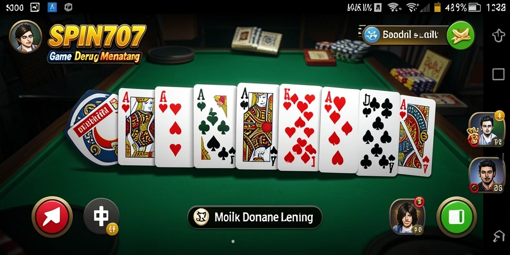 Tampilan gameplay SPIN707 yang menarik dan seru.