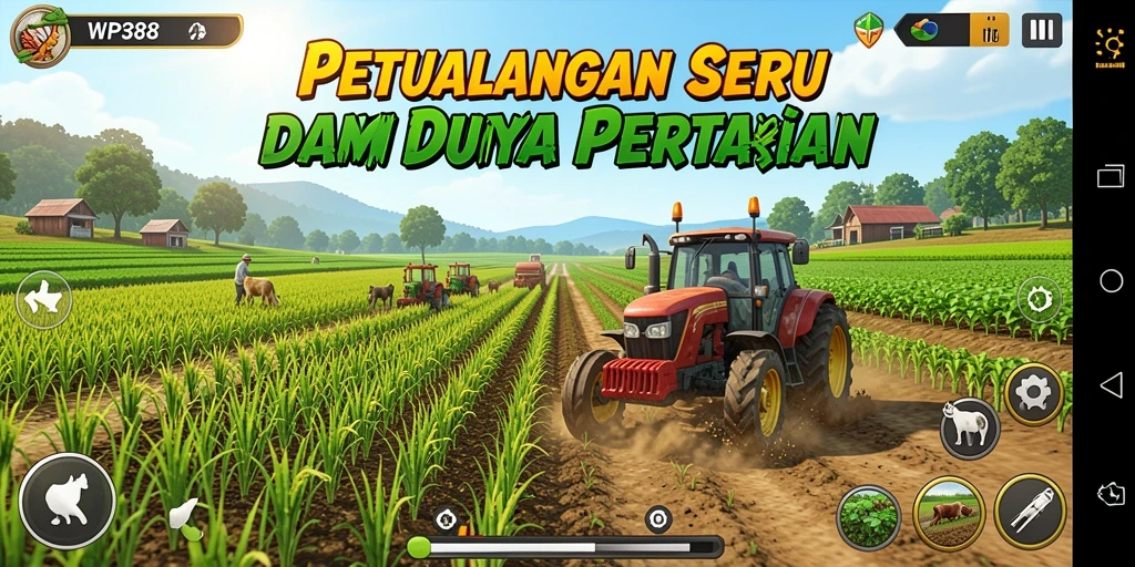 Gameplay seru petualangan bertani di WP888.